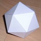 Paper Model Icosahedron