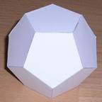 Paper Model Dodecahedron